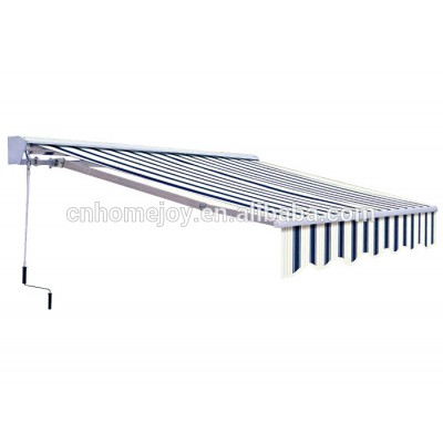 Hot sale outdoor retractable aluminum window awning with handle crank