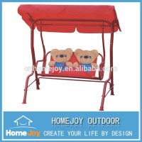 Popular selling kids 2 seater swing, child canopy swing