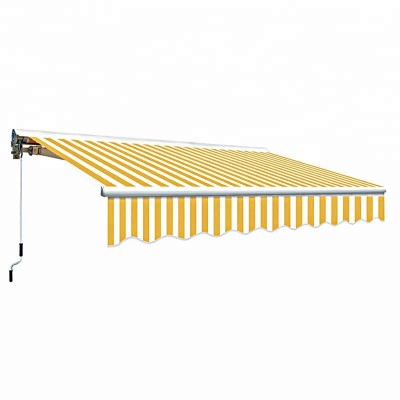 Aluminum outdoor garden  retractable balcony awning