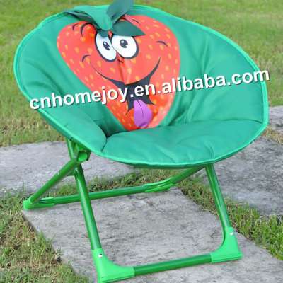 Frog design child moon chair, folding moon chair, moon chairs for kids