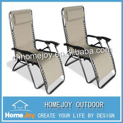 Top quality zero gravity outdoor chair, folding recliner chair, patio lounge chair