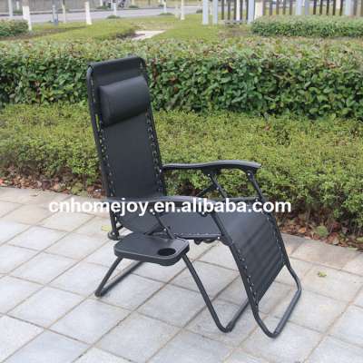 Zero gravity portable outdoor reclining chair