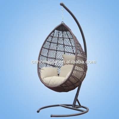 High quality rattan egg hanging chair