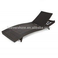 Brown Stackable Weather Free Outdoor Furniture Sun Loungers