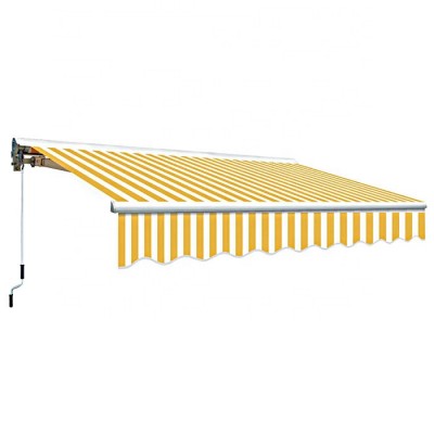 High quality aluminum outdoor retractable balcony window awning