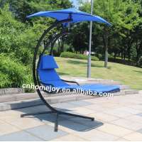 Latest design outdoor swing lounge, hanging lounge bed, swing lounge chairs