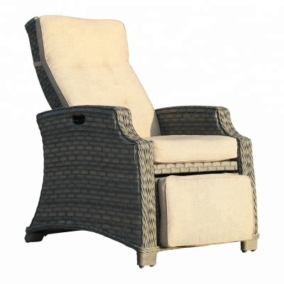 Hot Sale Outdoor Indoor Wicker Reclining Massage  Chair